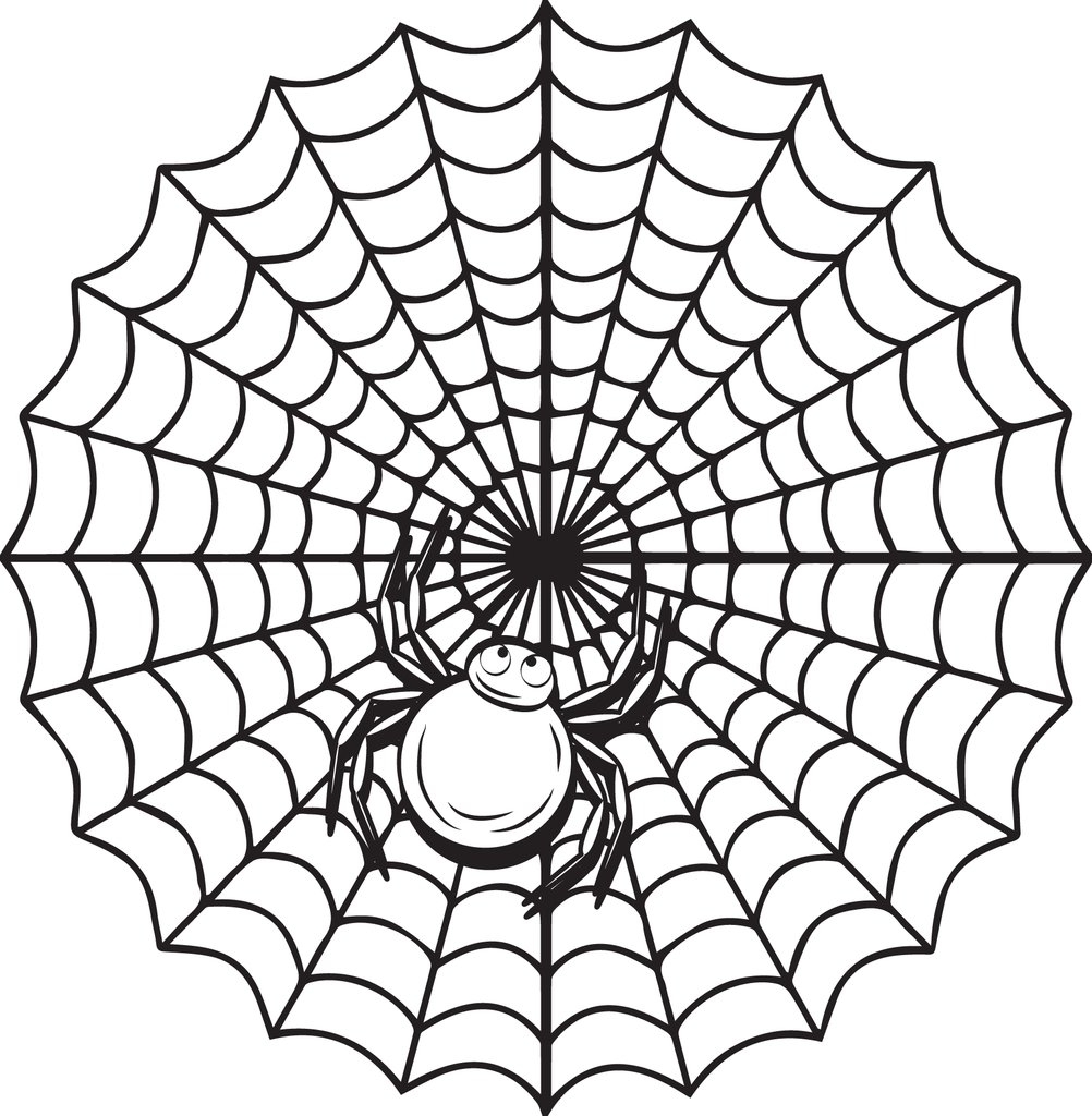 Halloween Spider Coloring Pages Printable At GetColorings Free Halloween Spider Coloring Pages Printable At GetColorings Free