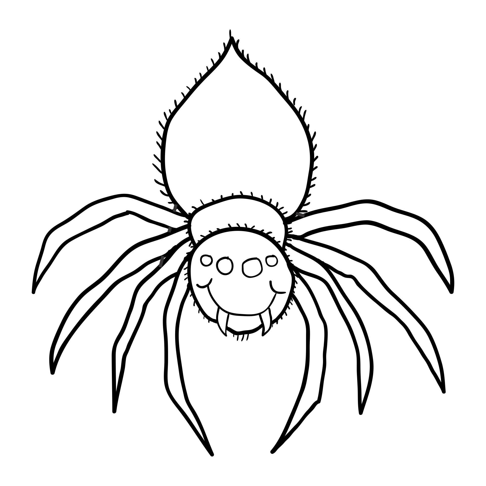 Halloween Spider Coloring Pages Printable Coloring Pages Halloween Spider Coloring Pages Printable Coloring Pages