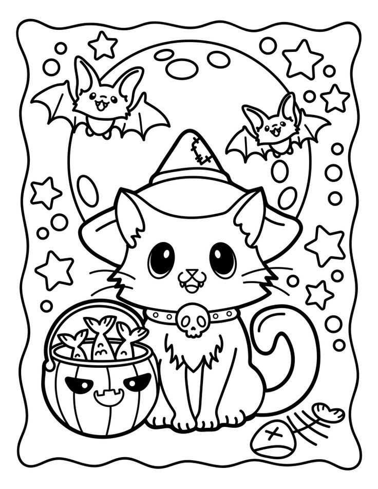 Halloween Vol 1 60 Printable Coloring Pages Halloween Para Colorir