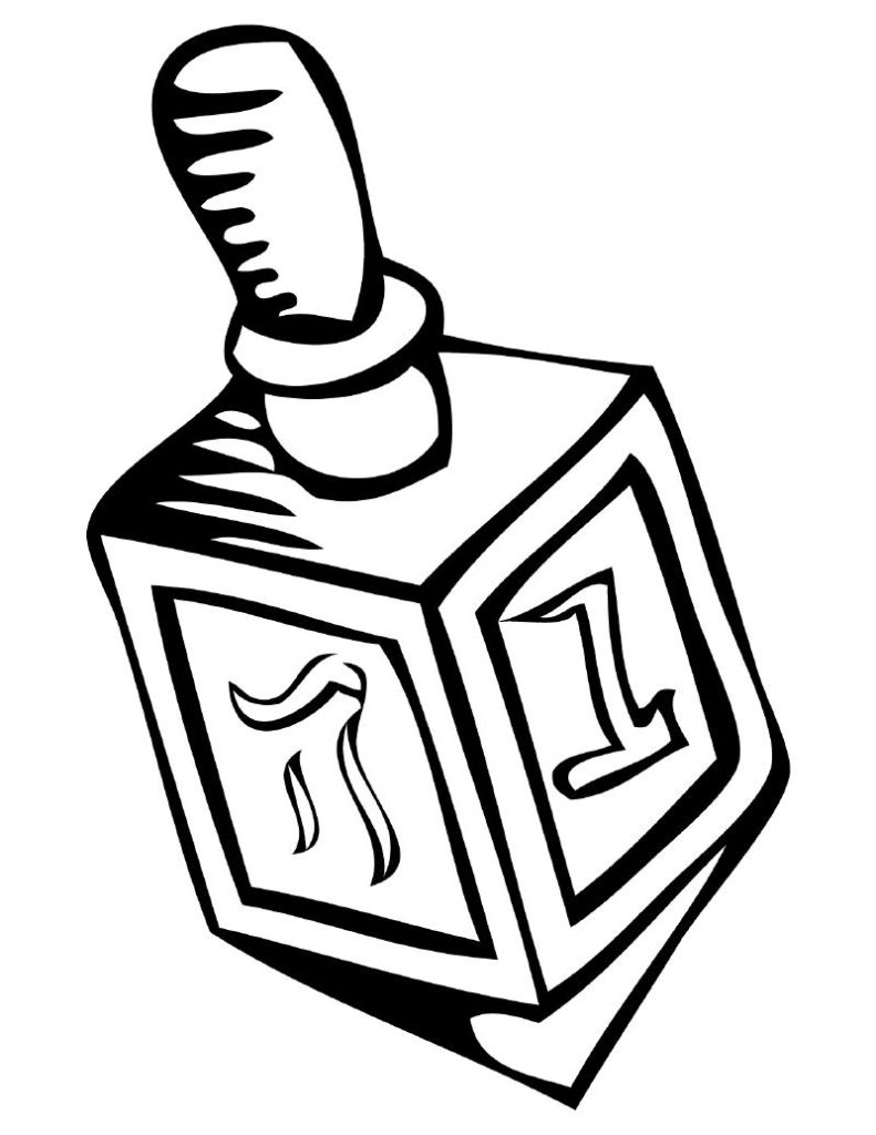 Hanukkah Coloring Pages Free Download On ClipArtMag