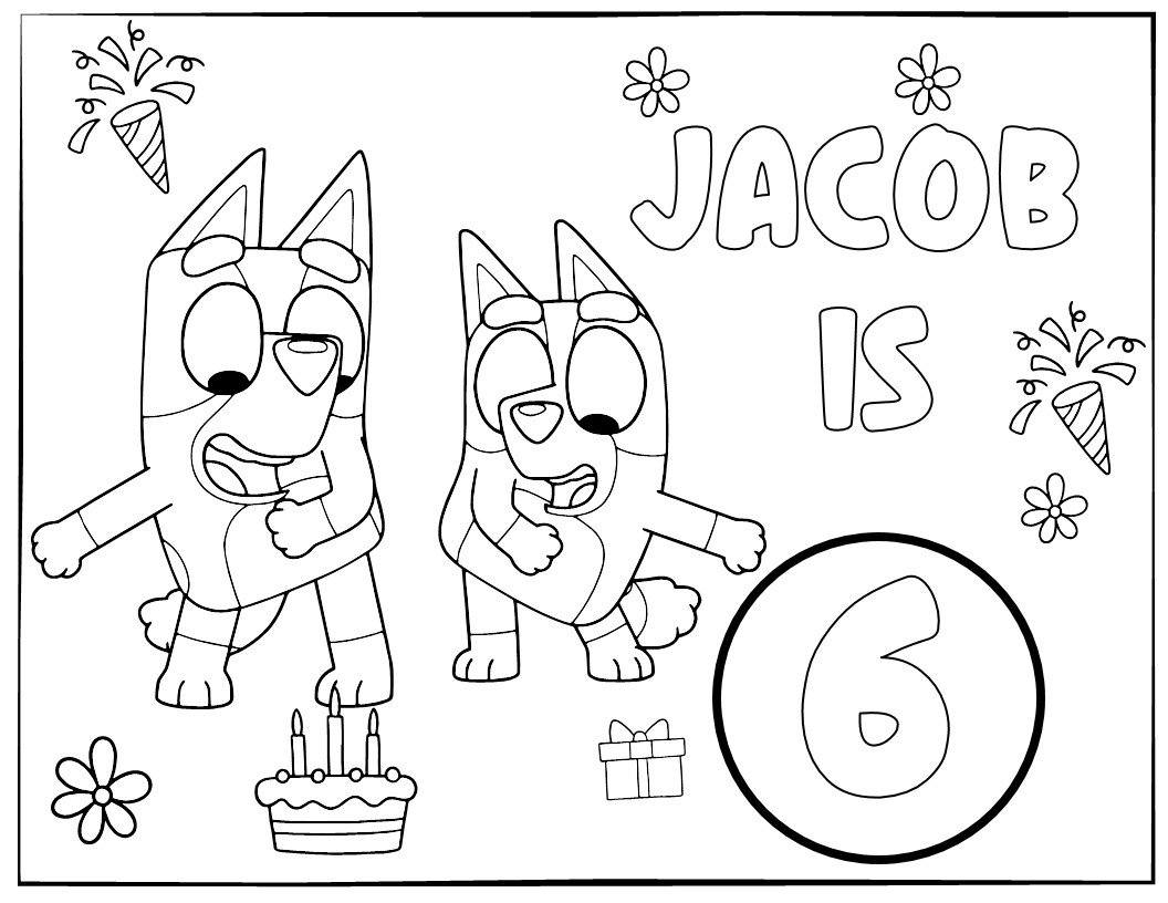 Happy Birthday Bluey Coloring Pages Vrogue Co Happy Birthday Bluey Coloring Pages Vrogue Co