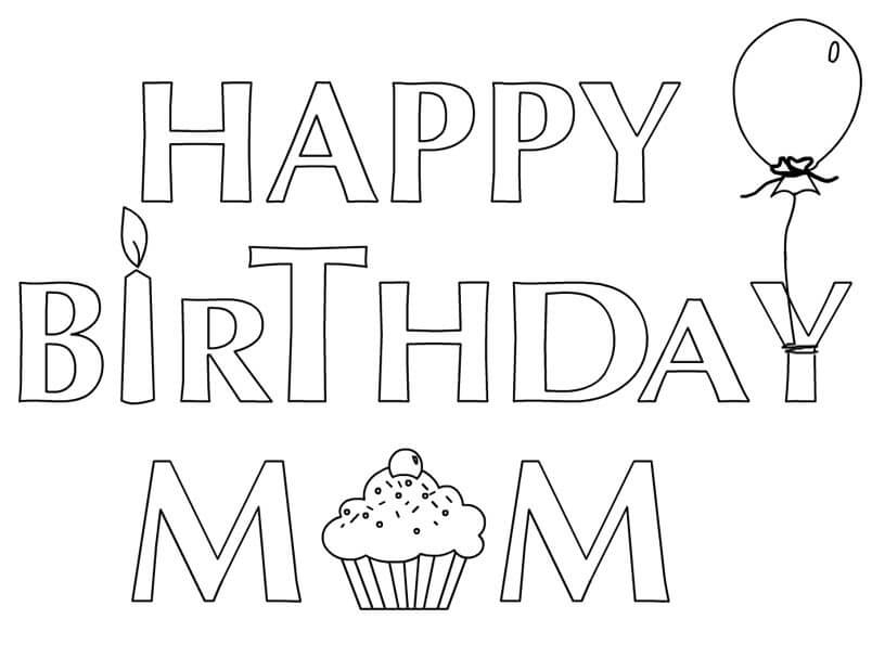 Happy Birthday Coloring Pages Printable Coloring Pages FREE Happy Birthday Coloring Pages Printable Coloring Pages FREE