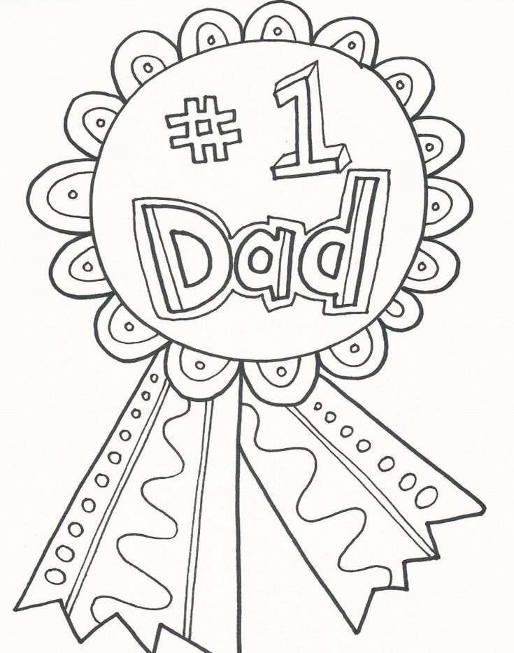 Dad Coloring Pages Printable