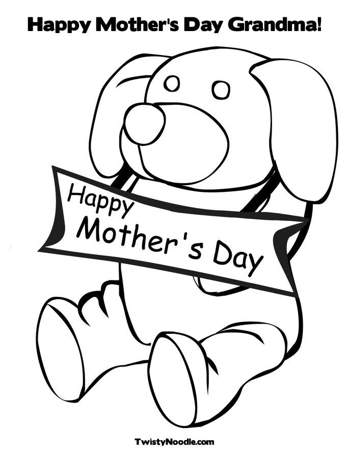 Printable Mother'S Day Coloring Pages Printable Mother'S Day Coloring Pages