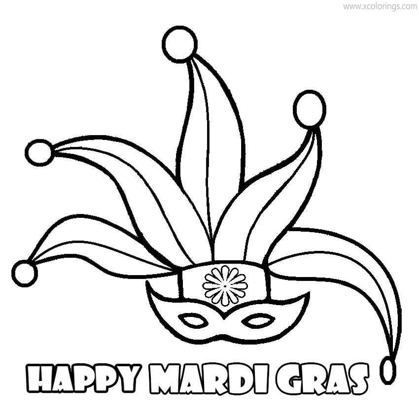 Happy Mardi Gras Coloring Pages Printable XColorings Happy Mardi Gras Coloring Pages Printable XColorings