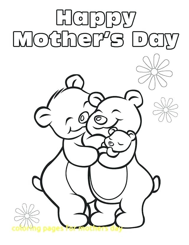 Mother'S Day Coloring Pages Printable