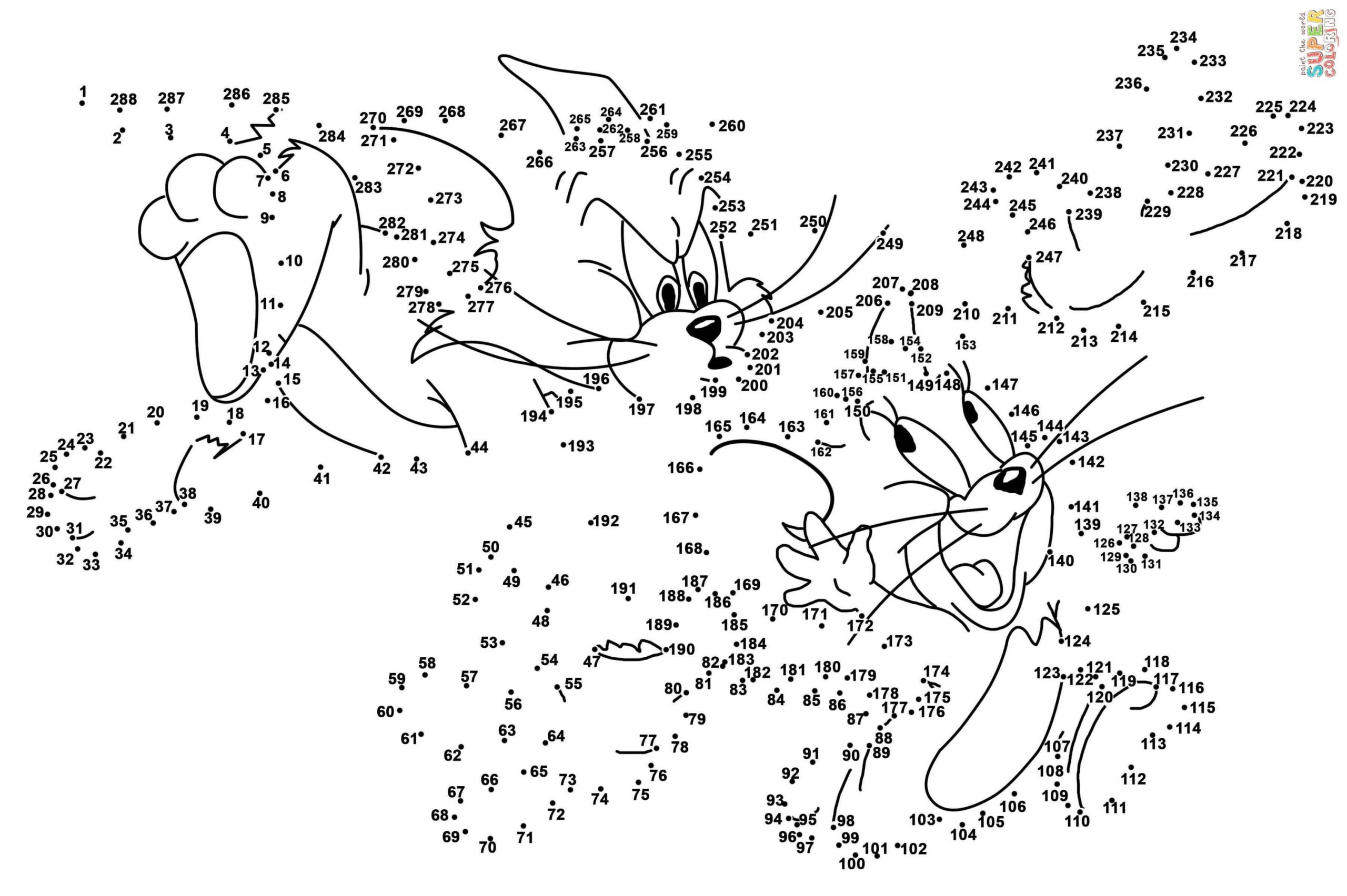 Hard Dot To Dot Coloring Pages Printable Hard Dot To Dot Coloring Pages Printable
