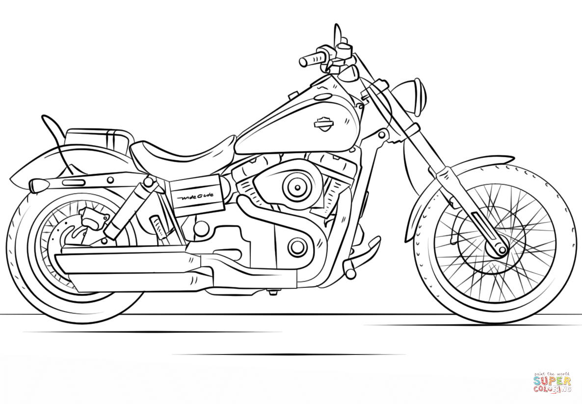 Harley 29 Softail Fxstc Custom Coloring Pages Book For Kids Free Harley 29 Softail Fxstc Custom Coloring Pages Book For Kids Free