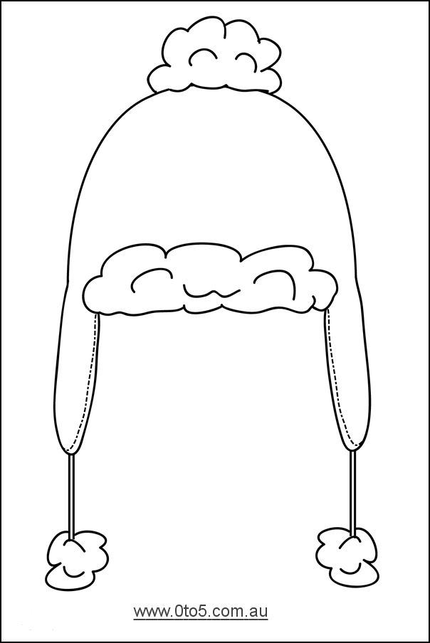 Hat Outlines For 500 Hats Hatt And Mittens Template Printable Hat Outlines For 500 Hats Hatt And Mittens Template Printable
