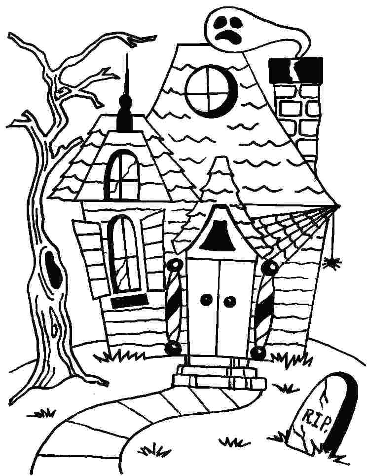 House Printable Coloring Pages House Printable Coloring Pages