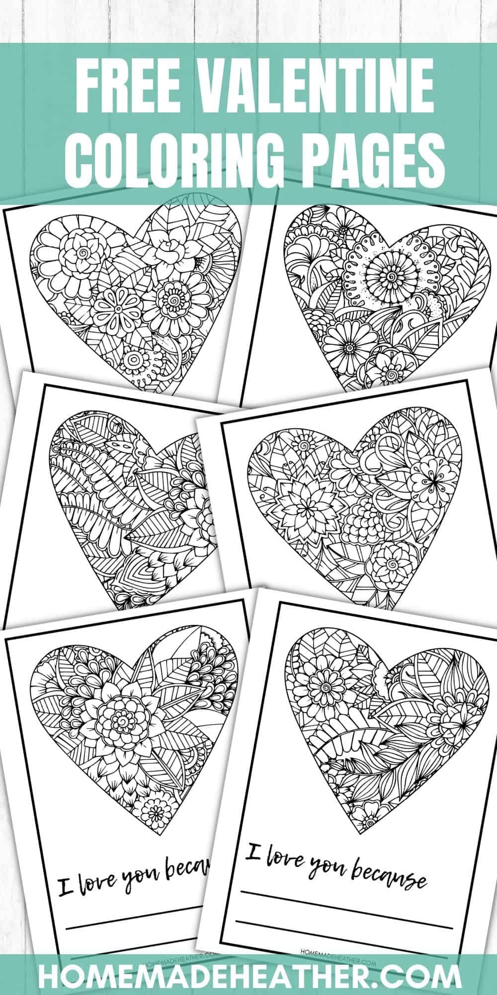 Heart Valentine Coloring Pages Homemade Heather Heart Valentine Coloring Pages Homemade Heather