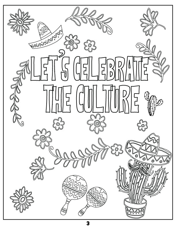 Hispanic Heritage Month Coloring Pages Printable Hispanic Heritage Month Coloring Pages Printable