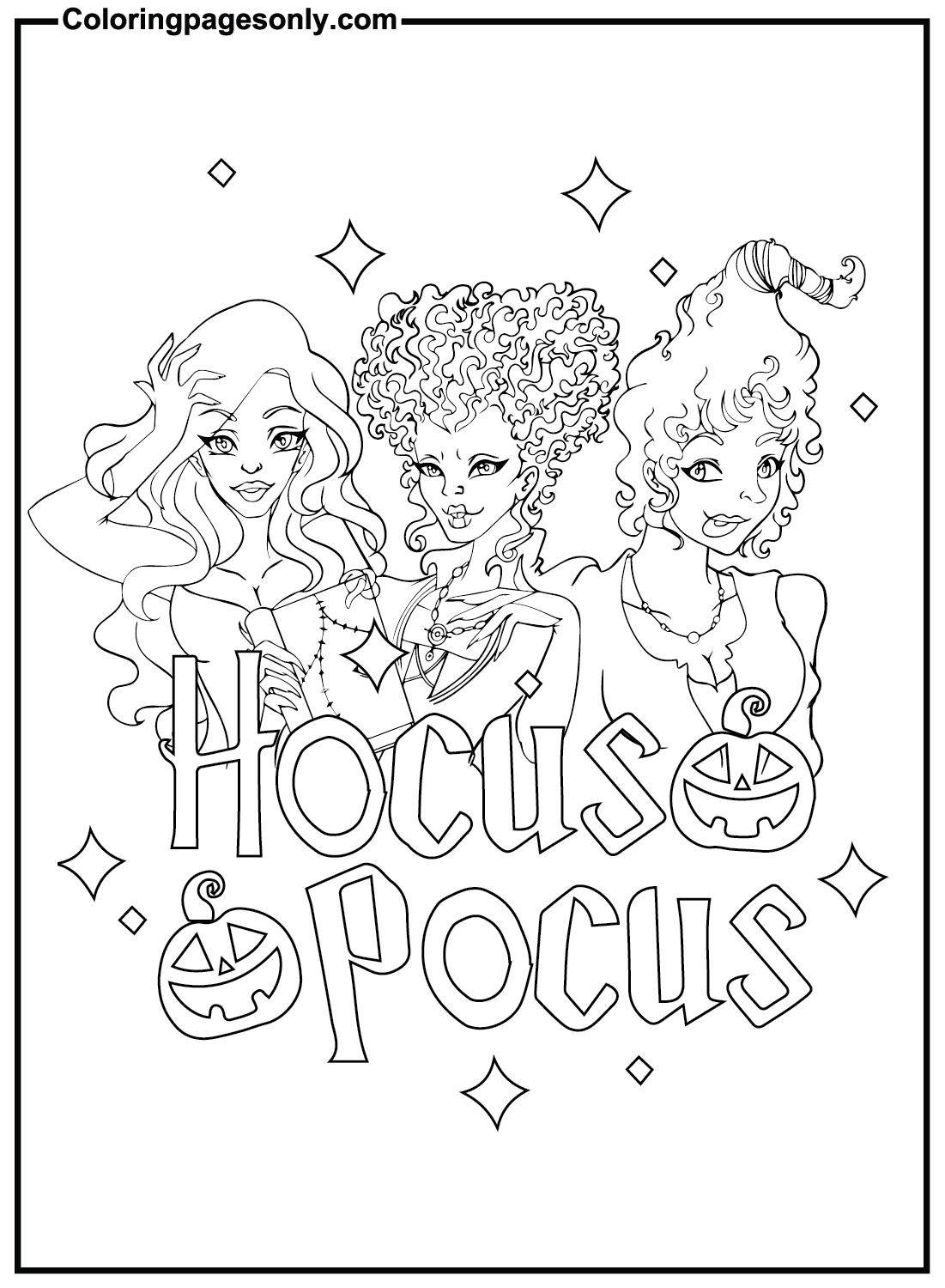 Hocus Pocus Images Coloring Page Free Printable Coloring Pages Hocus Pocus Images Coloring Page Free Printable Coloring Pages