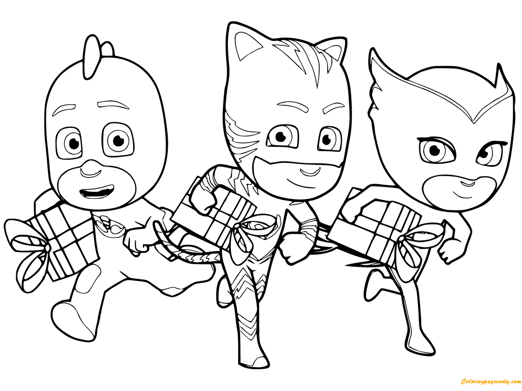 Holiday PJ Masks Coloring Pages Free Printable Coloring Pages Holiday PJ Masks Coloring Pages Free Printable Coloring Pages