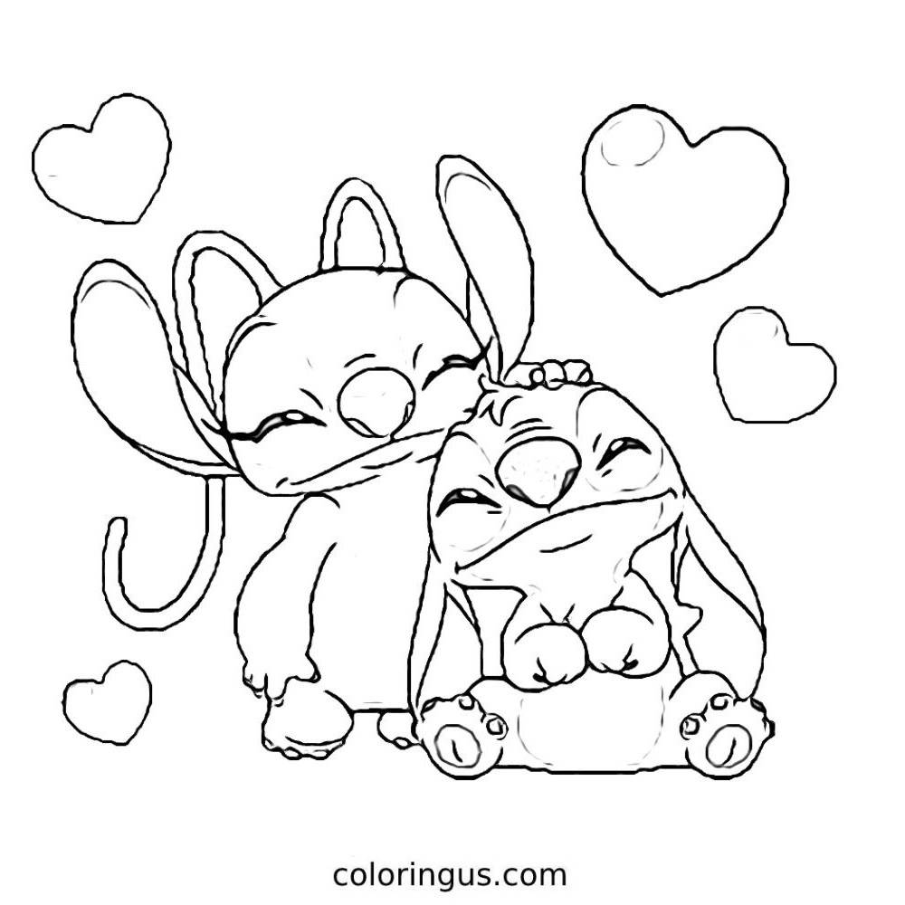 Horror Stitch Images Coloring Page Horror Stitch Images Coloring Page
