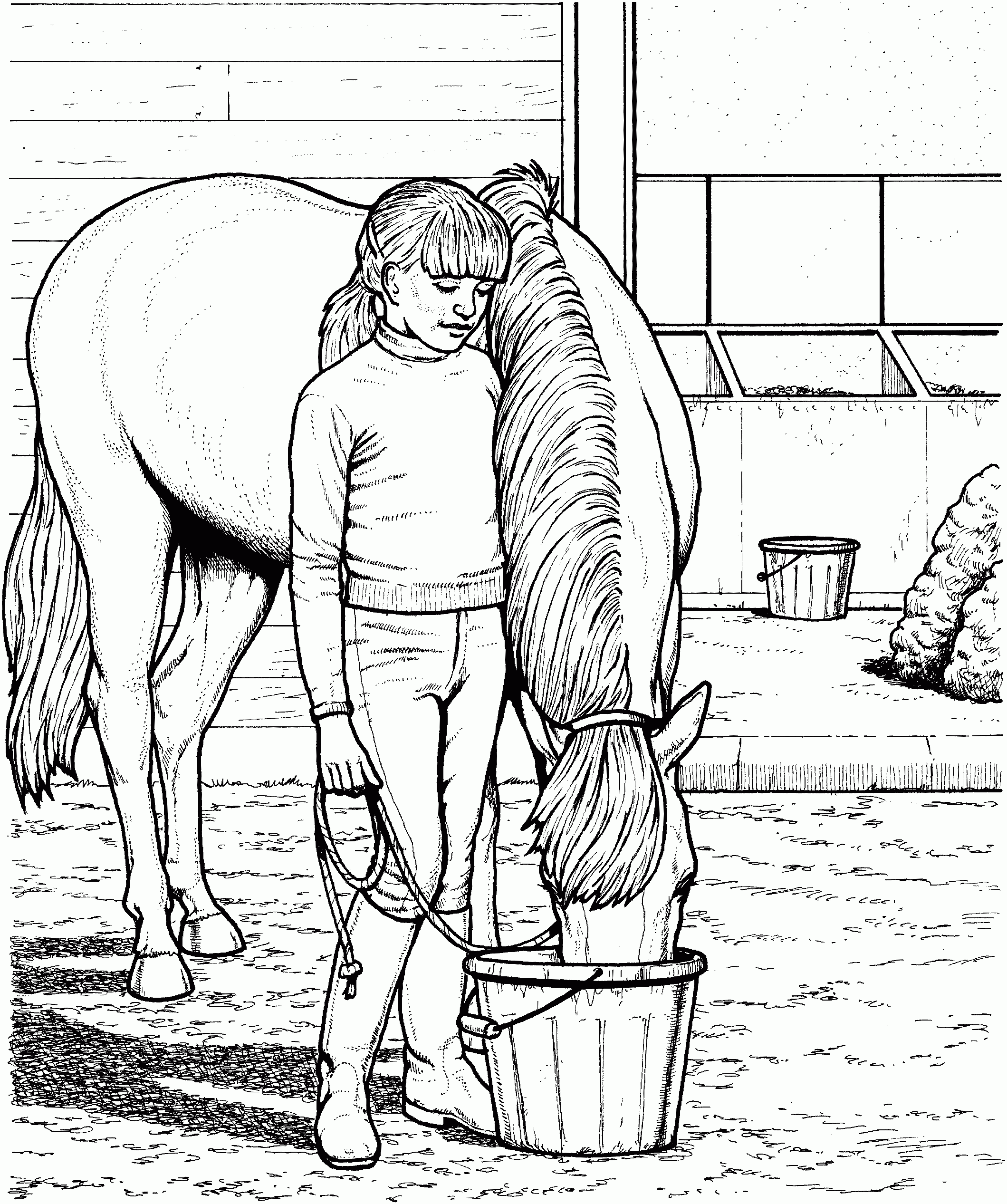 Horse Girls Colouring Pages Clip Art Library Horse Girls Colouring Pages Clip Art Library