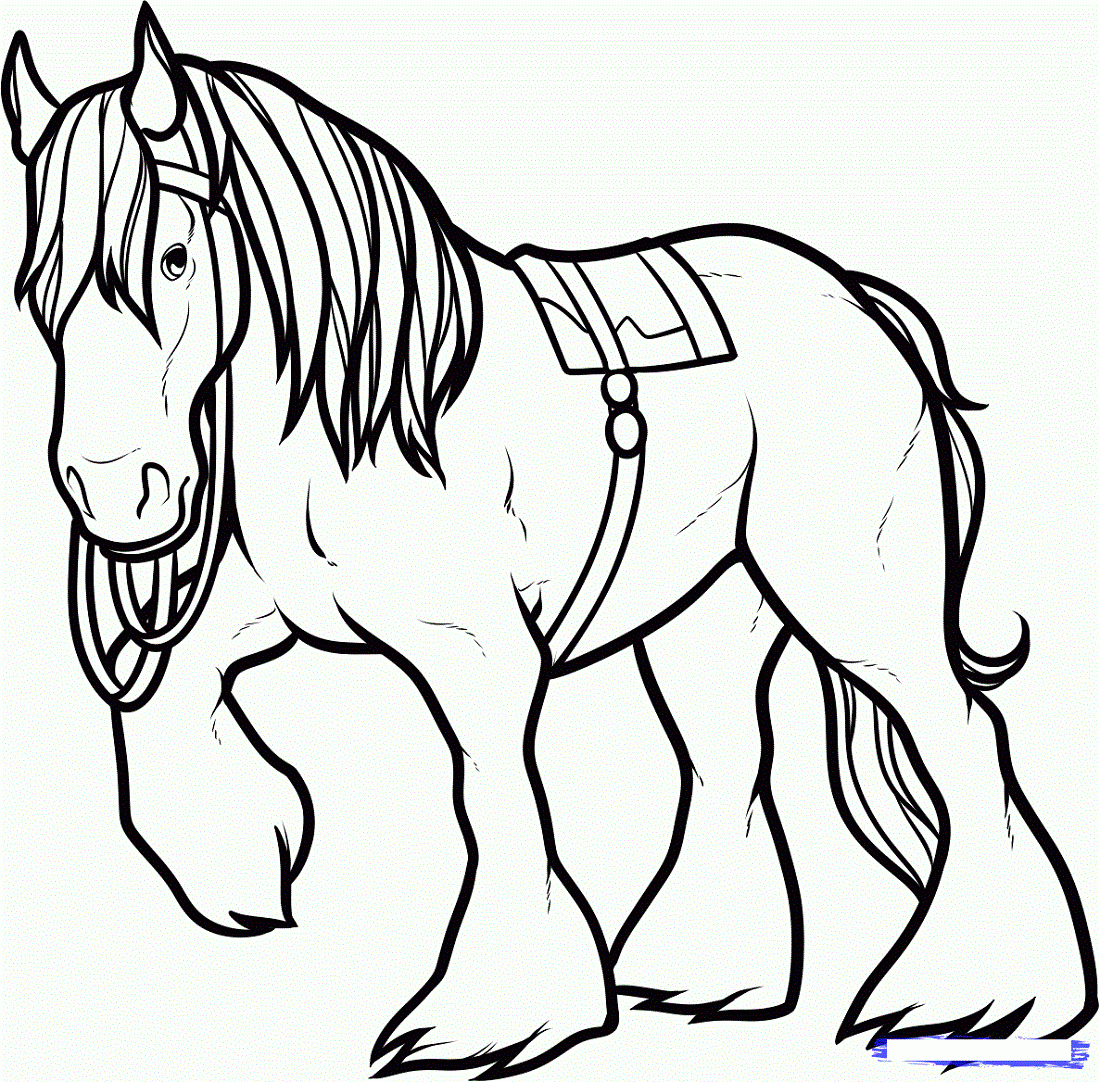 Horse Printable Coloring Pages Horse Printable Coloring Pages
