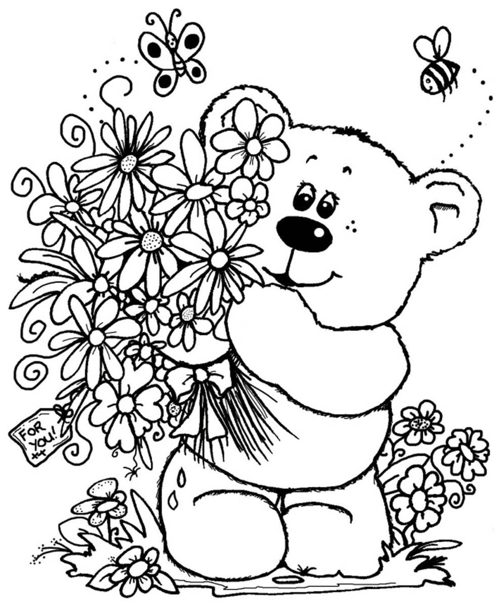 Hudyarchuleta Flowers Printable Coloring Pages Hudyarchuleta Flowers Printable Coloring Pages