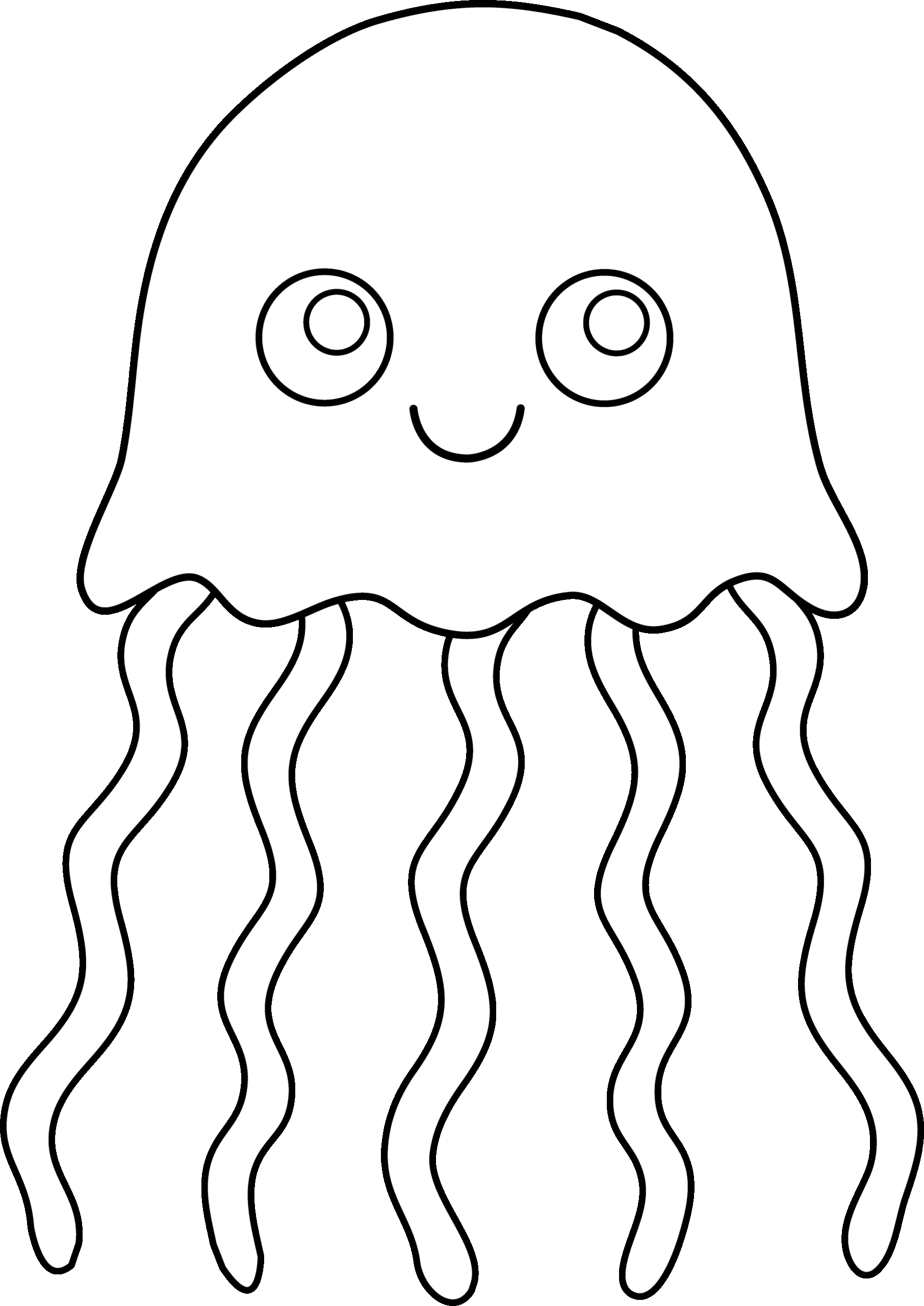 Hudyarchuleta Printable Jellyfish Coloring Pages
