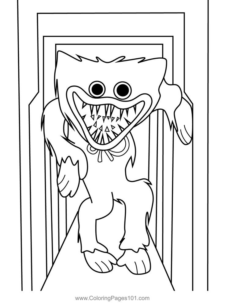 Huggy Wuggy Inside Vent Coloring Page For Kids Free Huggy Wuggy Huggy Wuggy Inside Vent Coloring Page For Kids Free Huggy Wuggy
