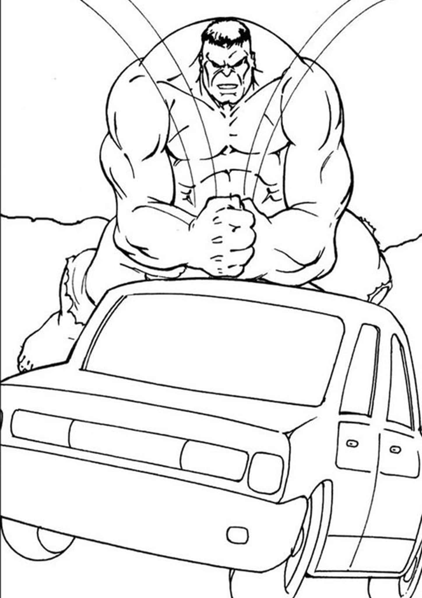 Hulk Smash Coloring Pages Free Printable Templates Hulk Smash Coloring Pages Free Printable Templates