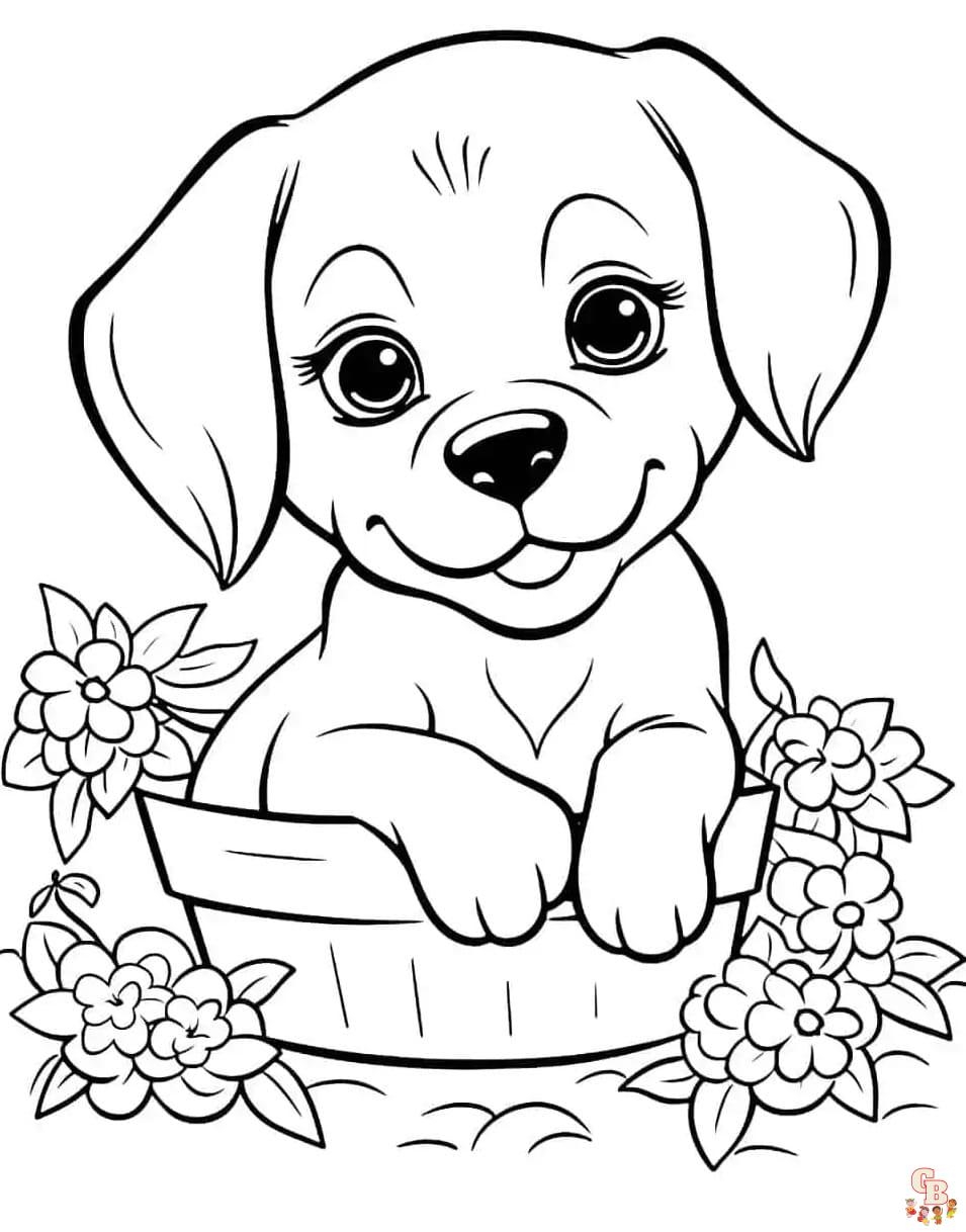 Hunde Welpen Ausmalbilder Zum Ausdrucken Kostenlos Hunde Welpen Ausmalbilder Zum Ausdrucken Kostenlos