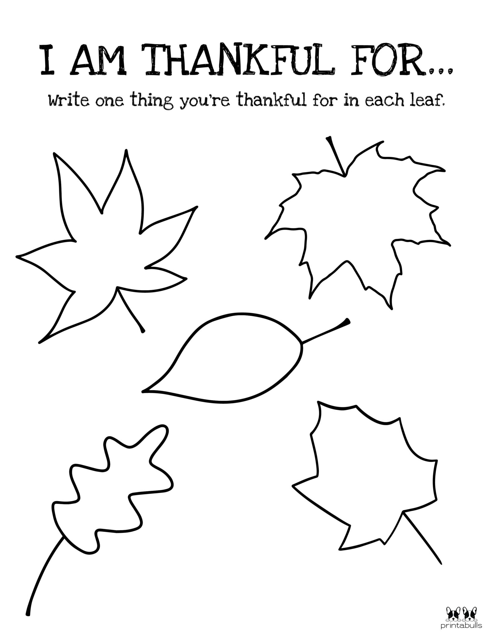 Thankful Coloring Pages Printable