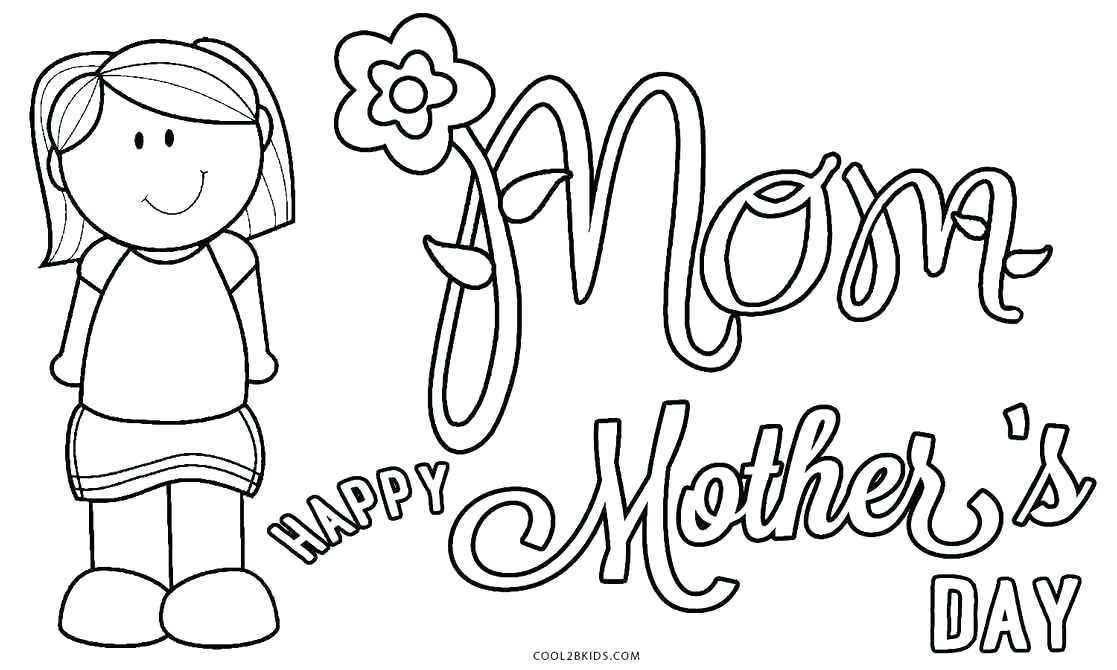 Printable Mothers Day Coloring Pages Printable Mothers Day Coloring Pages