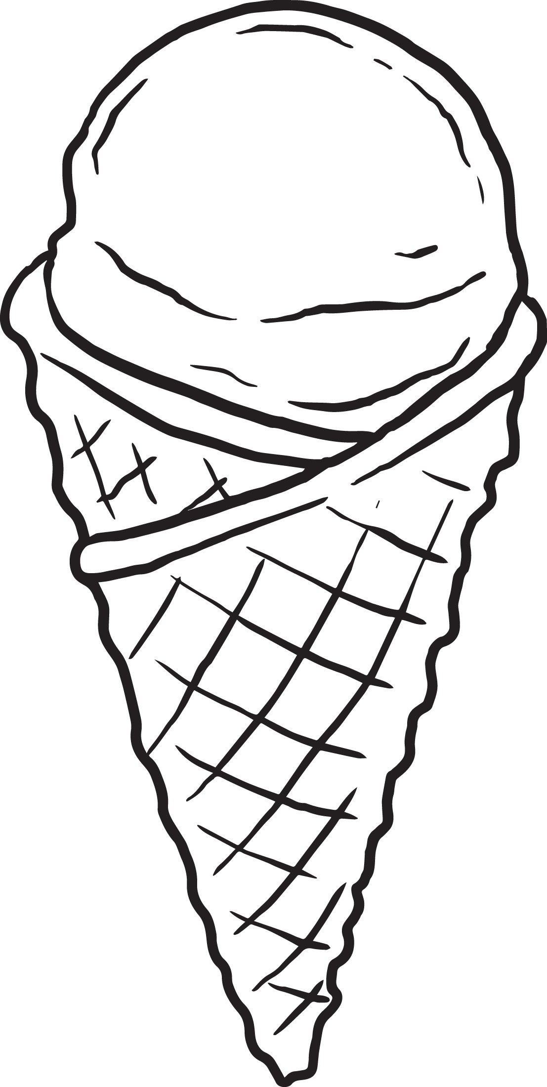 Ice Cream Cone Coloring Page Ice Cream Coloring Pages Ice Cream Cone