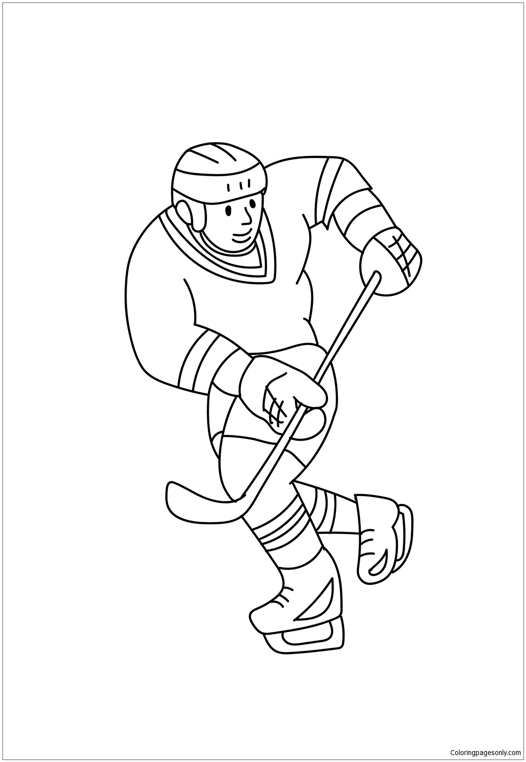 Ice Hockey Coloring Pages Printable Free Printable Templates Ice Hockey Coloring Pages Printable Free Printable Templates