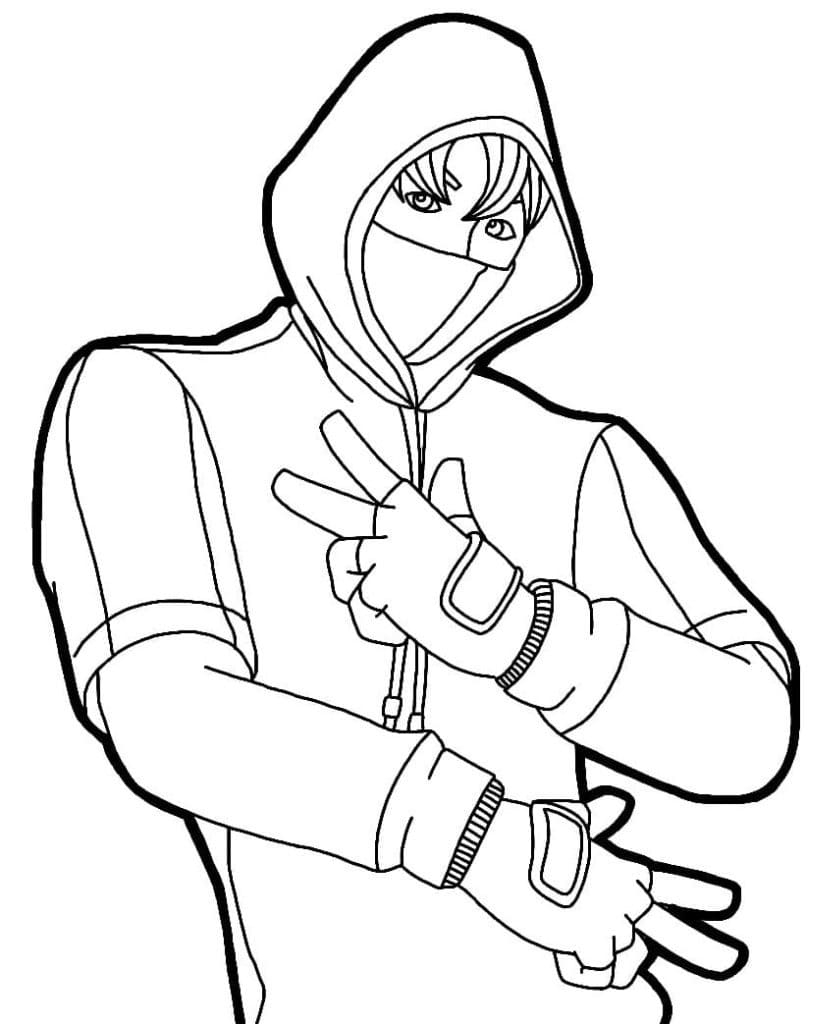IKONIK Skin From Fortnite Coloring Page Free Printable Coloring Pages IKONIK Skin From Fortnite Coloring Page Free Printable Coloring Pages