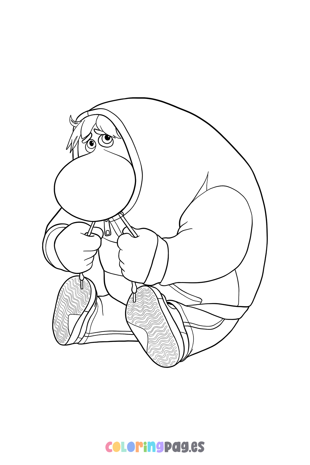 Inside Out 2 Embarrassment Coloring Page Inside Out Coloring Pages Inside Out 2 Embarrassment Coloring Page Inside Out Coloring Pages