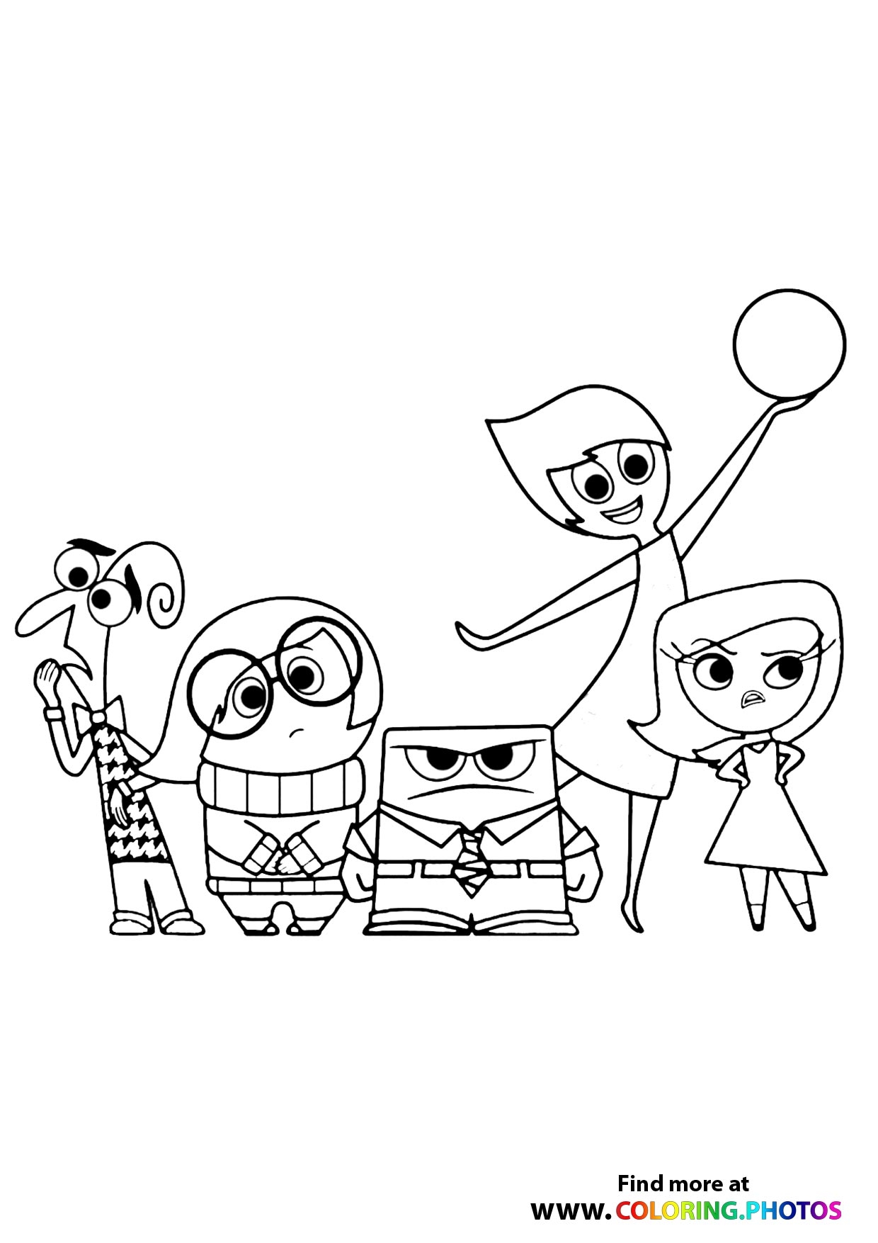 Inside Out Characters Printable Inside Out Characters Printable