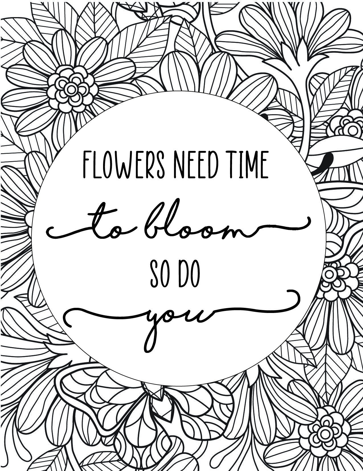 Inspirational Coloring Pages Printable
