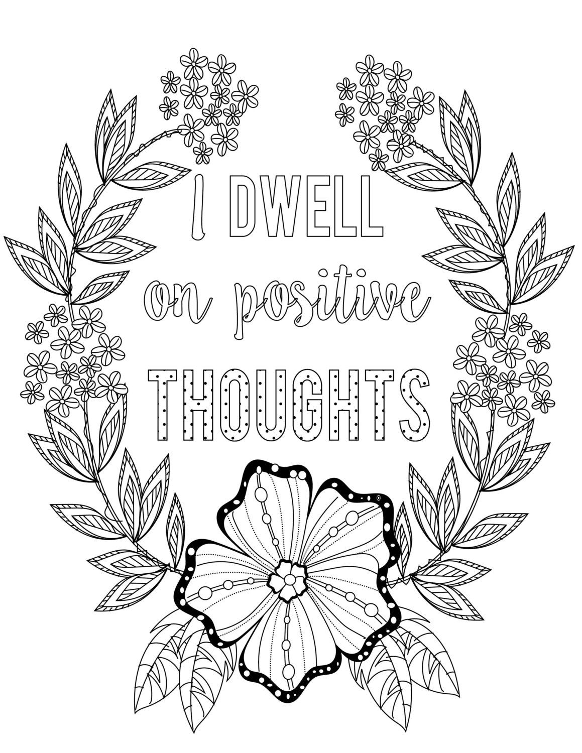 Inspirational Quote Coloring Inspirational Quotes Col Vrogue Co