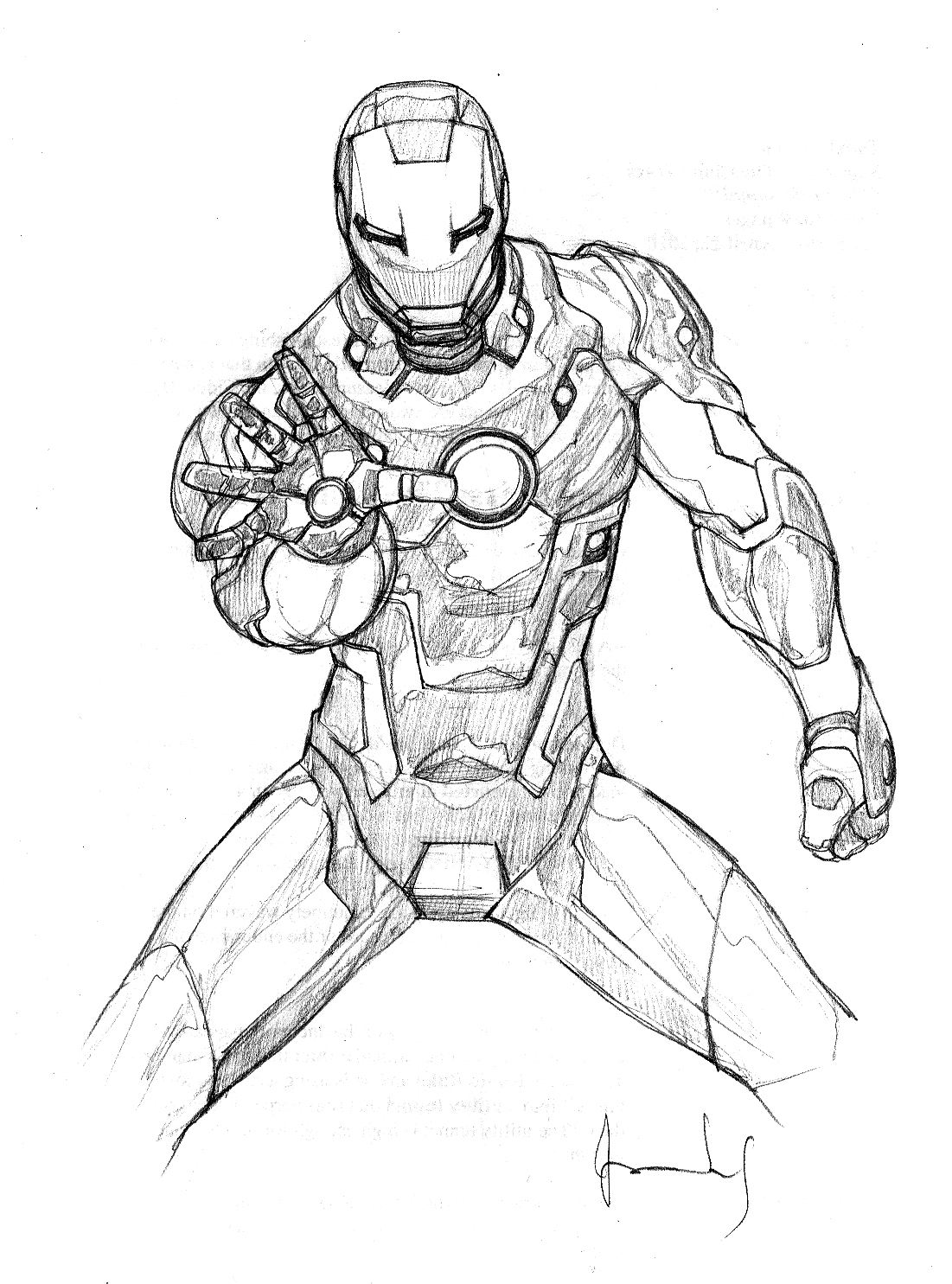 Iron Man Image To Print And Color Iron Man Coloring Pages For Kids