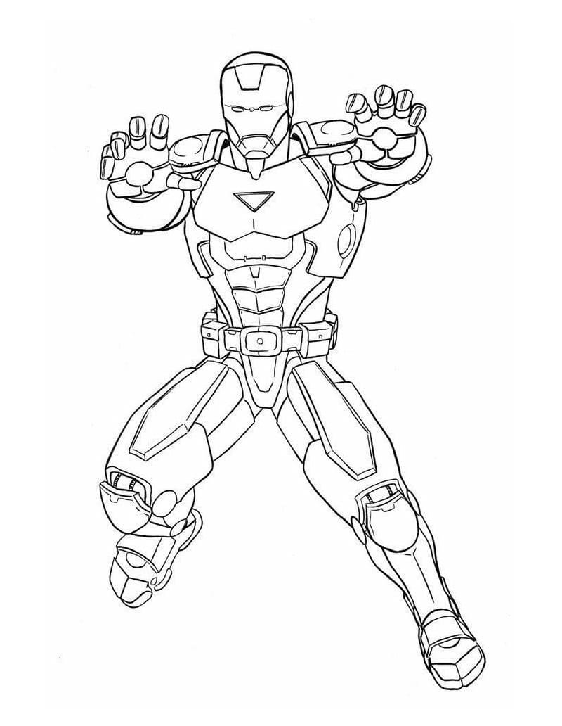 Ironman Mask Coloring Pages Ironman Mask Coloring Pages