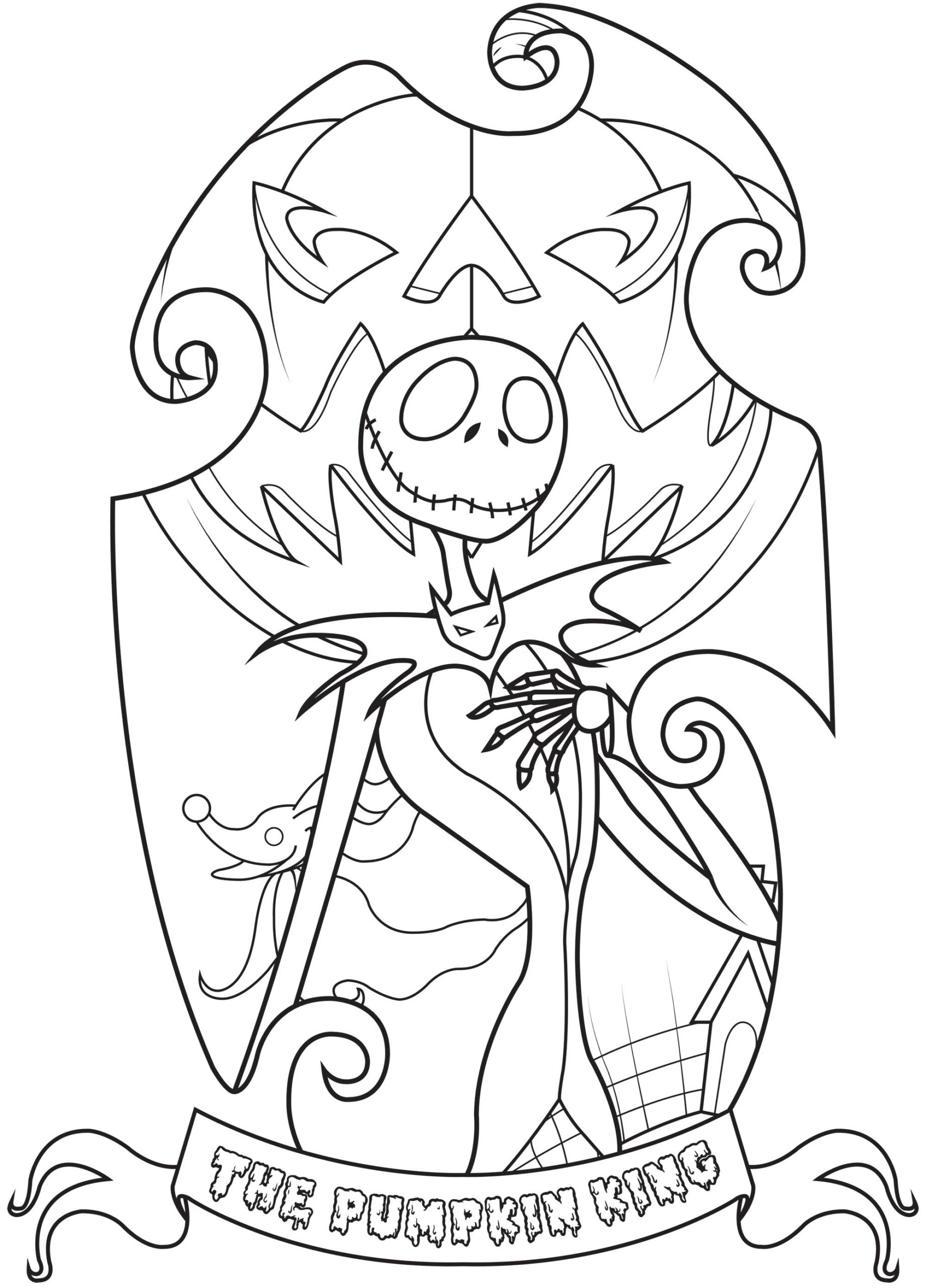Jack And Sally Nightmare Before Christmas Coloring Pages Jack And Sally Nightmare Before Christmas Coloring Pages