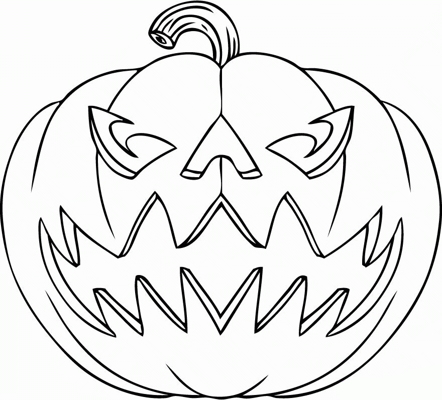 Jack O Lantern Coloring Pages Printable Jack O Lantern Coloring Pages Printable
