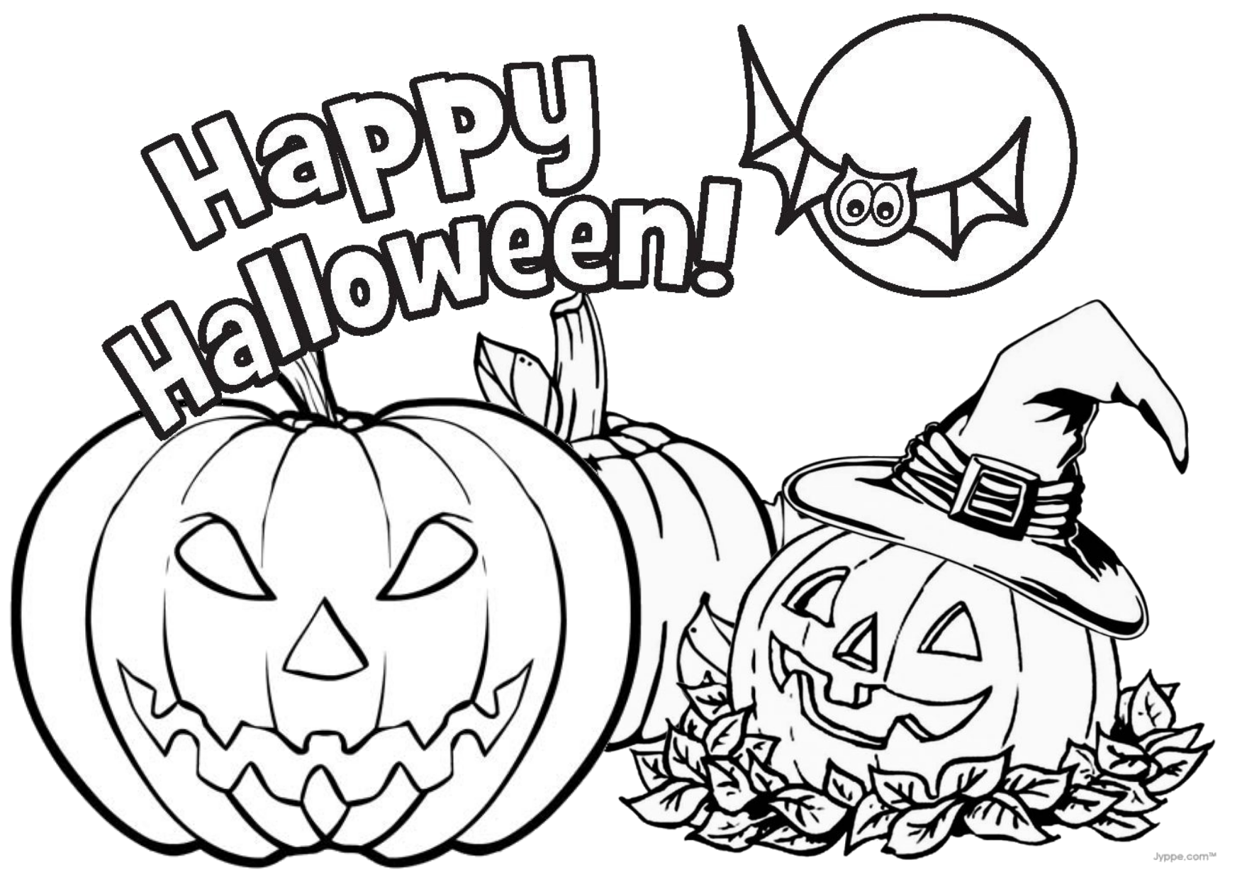 Jack O Lantern Coloring Pages Printable Jack O Lantern Coloring Pages Printable