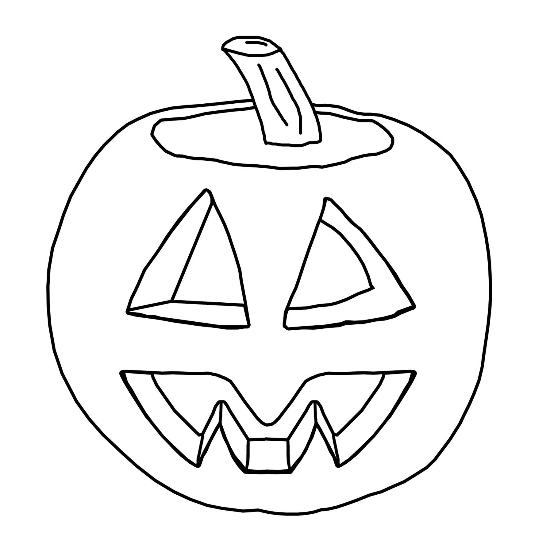 Jack O Lantern Coloring Pages Printable Jack O Lantern Coloring Pages Printable