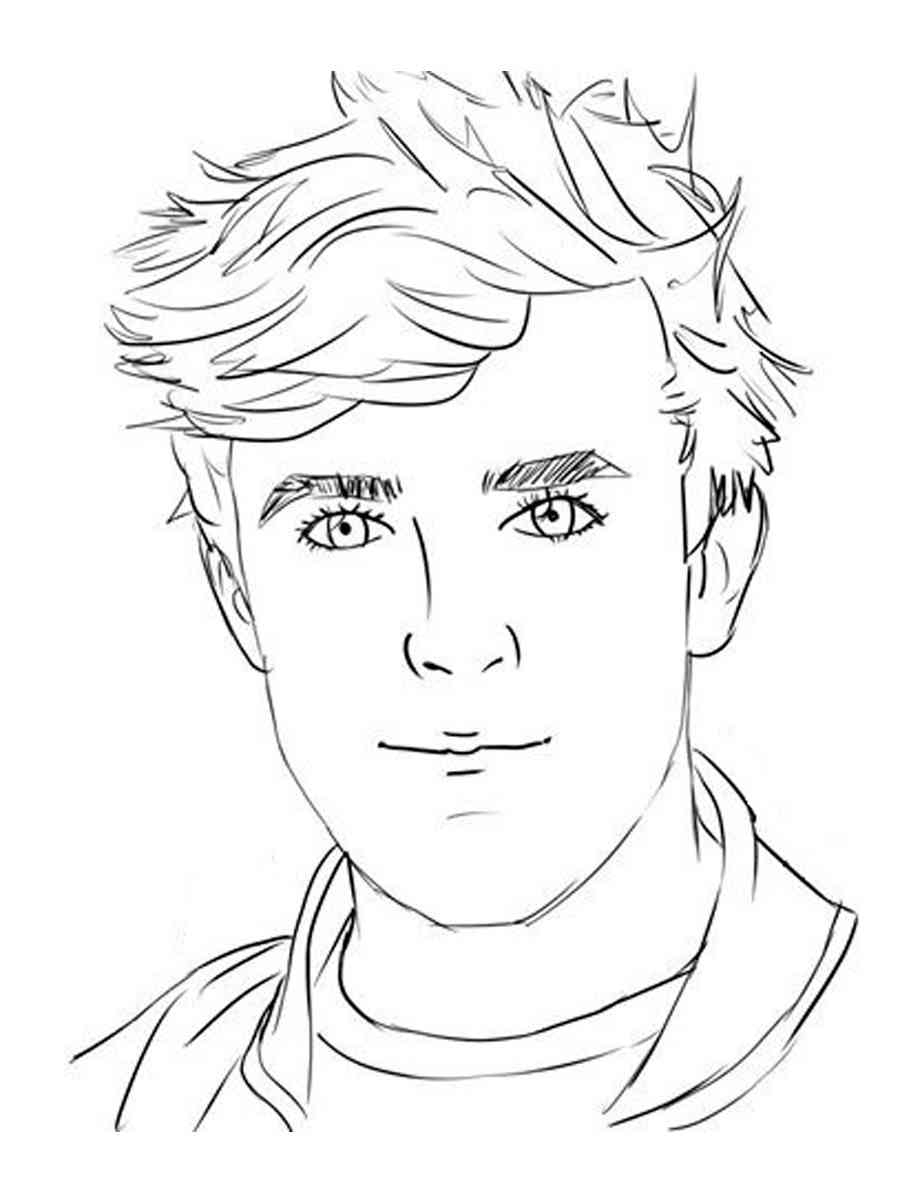 Jake Paul Coloring Pages Jake Paul Coloring Pages