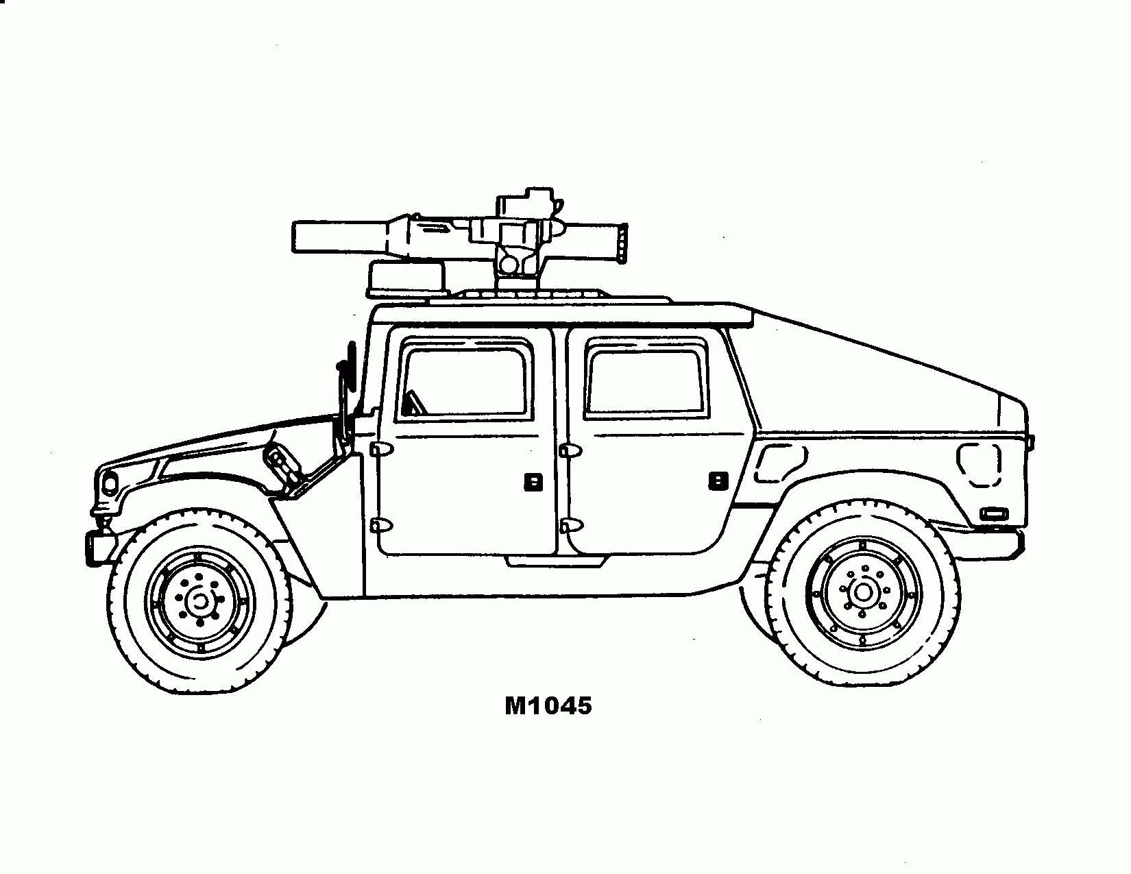 Jeep Coloring Pages Printable