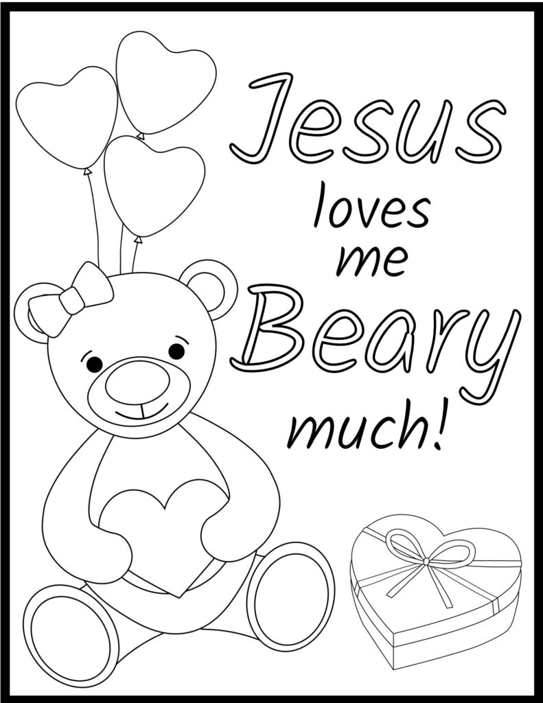 Jesus Love Coloring Page Jesus Love Coloring Page