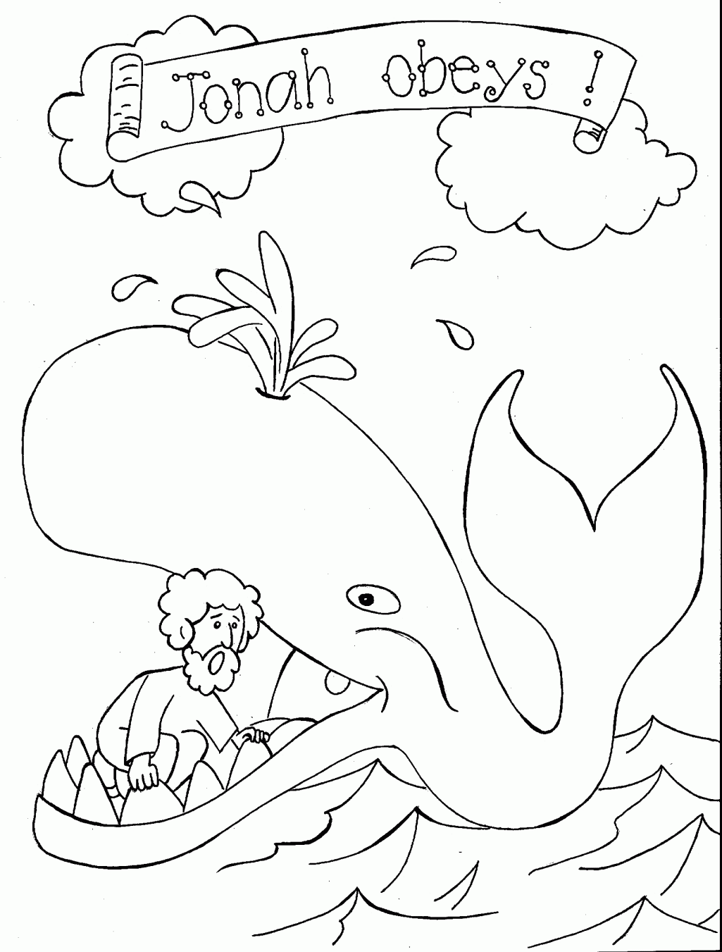 Jonah Coloring Pages For Kids Clip Art Library Jonah Coloring Pages For Kids Clip Art Library