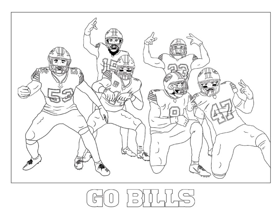 Josh Allen Coloring Pages Coloring Nation Josh Allen Coloring Pages Coloring Nation