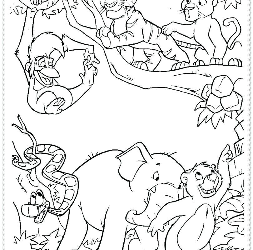 Jungle Coloring Pages For Kids At GetColorings Free Printable Jungle Coloring Pages For Kids At GetColorings Free Printable