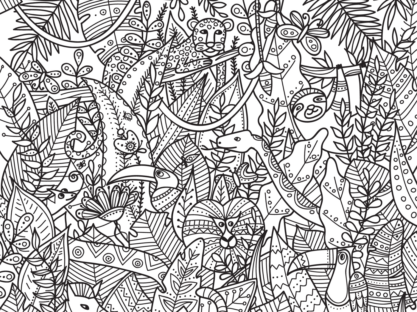 Jungle Printable Coloring Pages Coloring Pages Jungle Printable Coloring Pages Coloring Pages