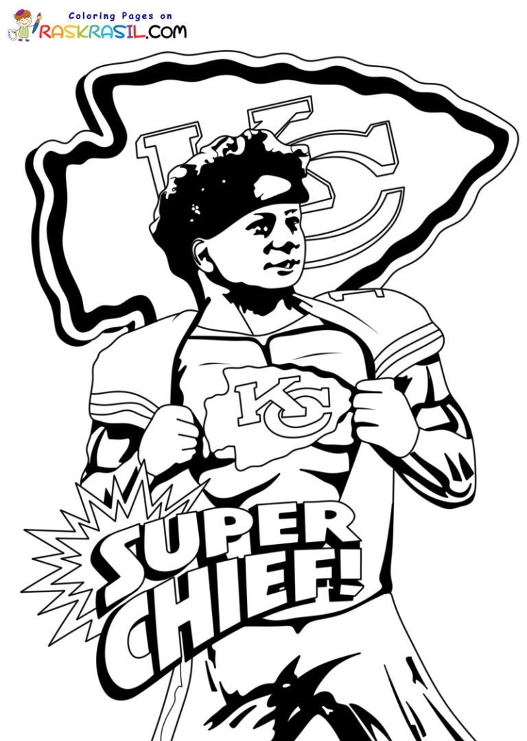 Kansas City Chiefs Mascot Coloring Pages Coloring Pages Kansas City Chiefs Mascot Coloring Pages Coloring Pages