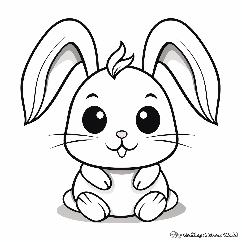 Free Bunny Coloring Pages Printable